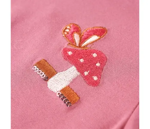 Bērnu Krekls Ar Garām Piedurknēm, Aveņu Krāsa, 128