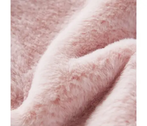 Vaikiška Striukė, Švelniai Rožinė, Dirbtinis Kailis, 92 Dydžio