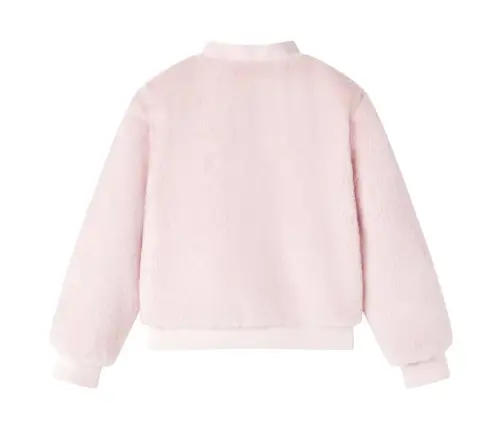 Vaikiška Striukė, Švelniai Rožinė, Dirbtinis Kailis, 104 Dydžio