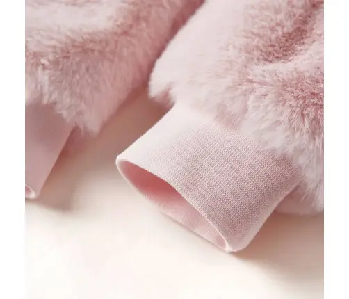 Vaikiška Striukė, Švelniai Rožinė, Dirbtinis Kailis, 104 Dydžio