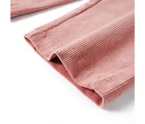 Laste Velvetpüksid, Vanaroosa, 104