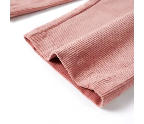 Laste Velvetpüksid, Vanaroosa, 116