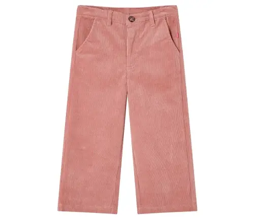 Laste Velvetpüksid, Vanaroosa, 140