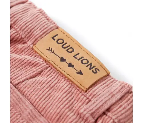 Laste Velvetpüksid, Vanaroosa, 140