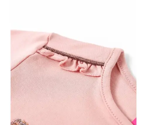 Bērnu Krekls Ar Garām Piedurknēm, Gaiši Rozā, 104