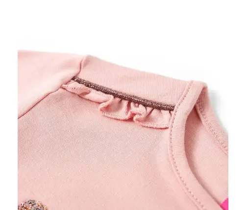 Pikkade Varrukatega Lastesärk, Heleroosa, 116