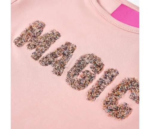 Bērnu Krekls Ar Garām Piedurknēm, Gaiši Rozā, 140