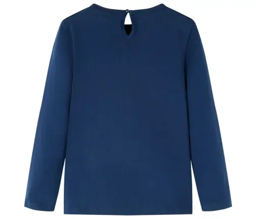 Bērnu Krekls Ar Garām Piedurknēm, Tumši Zils, 92