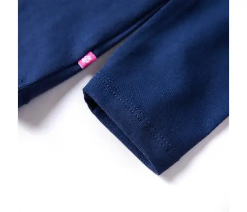 Bērnu Krekls Ar Garām Piedurknēm, Tumši Zils, 92