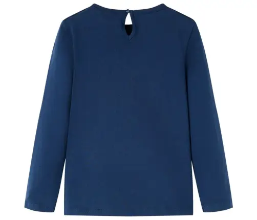 Bērnu Krekls Ar Garām Piedurknēm, Tumši Zils, 104