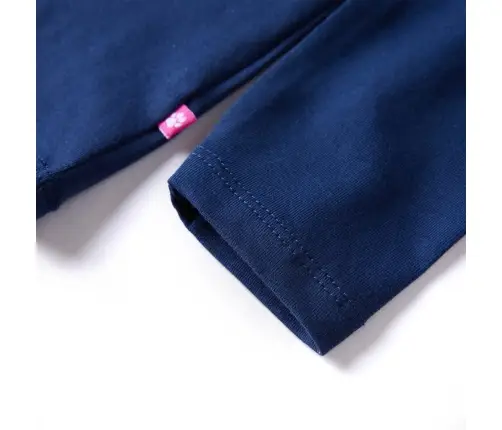 Bērnu Krekls Ar Garām Piedurknēm, Tumši Zils, 104