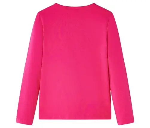 Bērnu Krekls Ar Garām Piedurknēm, Koši Rozā, 116