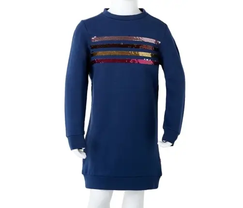 Bērnu Džemperkleita, Tumši Zila, 92