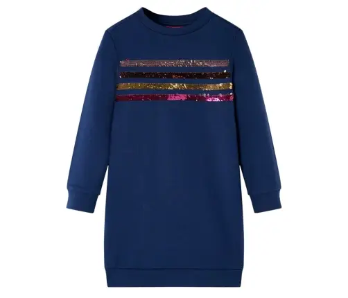 Bērnu Džemperkleita, Tumši Zils, 116