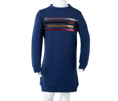 Bērnu Džemperkleita, Tumši Zils, 116