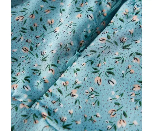 Pikkade Varrukatega Laste Kleit, Sinine, 92