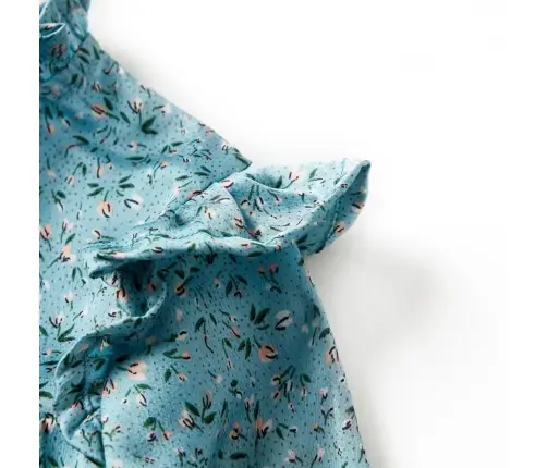 Pikkade Varrukatega Laste Kleit, Sinine , 140