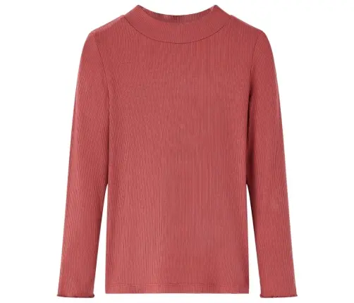 Vaikiški Marškinėliai Ilgomis Rankovėmis, Raudoni, Su Laisvu Kaklu