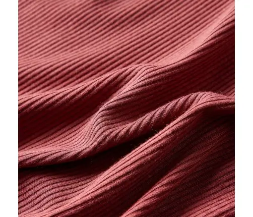 Bērnu Krekls Ar Garām Piedurknēm, Apkakli, Sarkans, 140