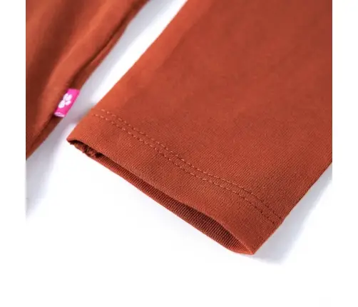 Pikkade Varrukatega Lastesärk, Konjakipruun, 116