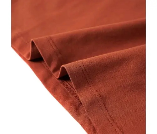 Bērnu Krekls Ar Garām Piedurknēm, Oranži Brūns, 128