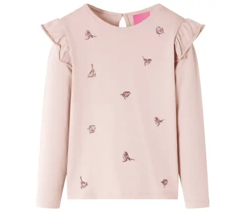 Bērnu Krekls Ar Garām Piedurknēm, Rozā, 140