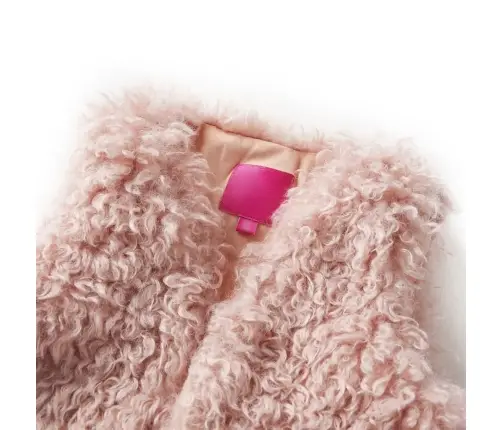 Bērnu Veste, Mākslīgā Kažokāda, Gaiši Rozā, 92