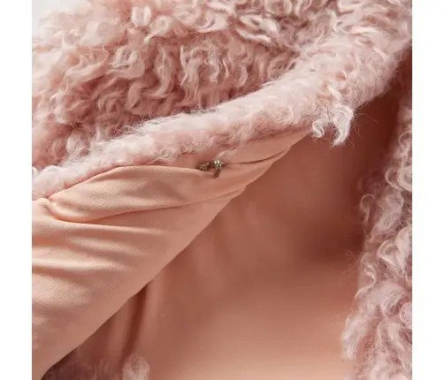 Bērnu Veste, Mākslīgā Kažokāda, Gaiši Rozā, 92