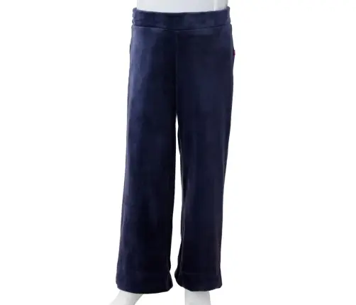 Bērnu Bikses, Tumši Zilas, Samts, 140