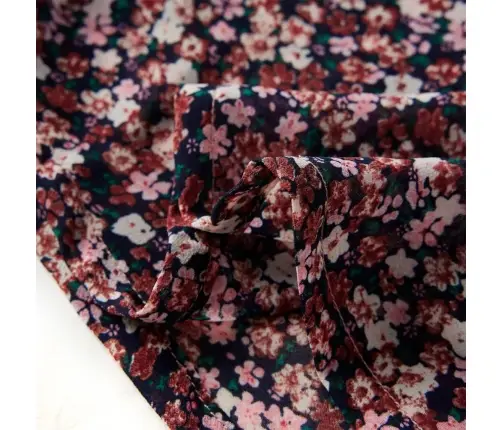 Pikkade Varrukatega Lastesärk, Tumeroosa, 92