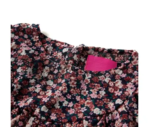 Vaikiški Marškiniai Ilgomis Rankovėmis, Tamsiai Rožiniai, 128 Dydžio