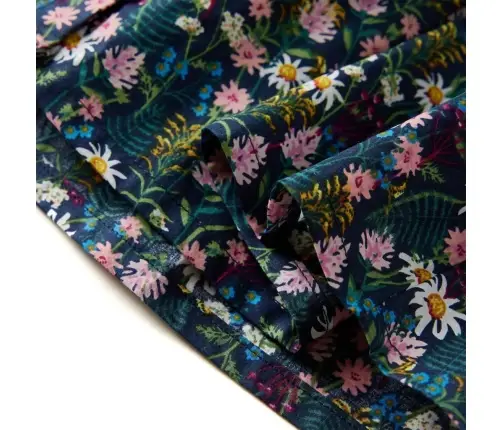 Pikkade Varrukatega Laste Kleit, Tumesinine, 104