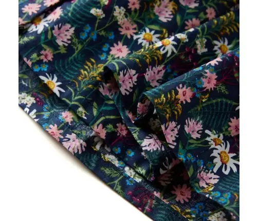 Pikkade Varrukatega Laste Kleit, Tumesinine, 128