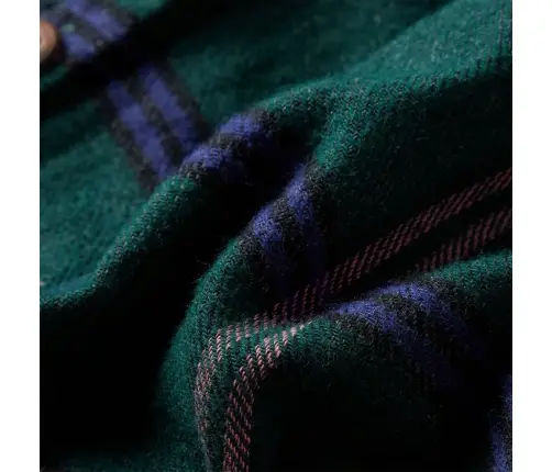 Bērnu Kleita Ar Garām Piedurknēm Un Volāniem, Tumši Zaļa, 128