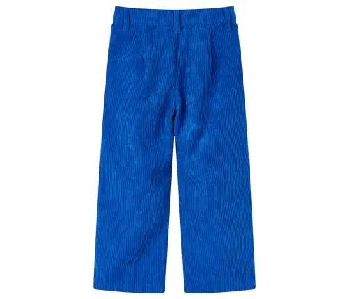 Vaikiškos Kelnės, Kobalto Mėlynos Spalvos, Velvetas, 92 Dydžio