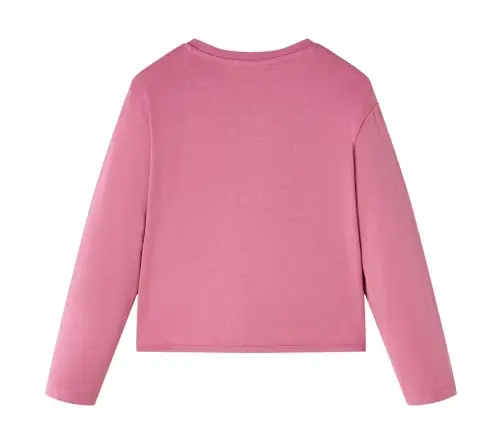 Bērnu Krekls Ar Garām Piedurknēm, Aveņu Krāsā, 92