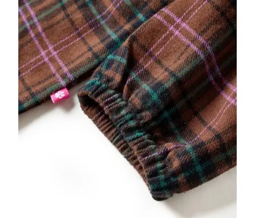 Pikkade Varrukatega Laste Kleit, Konjakipruun, 128