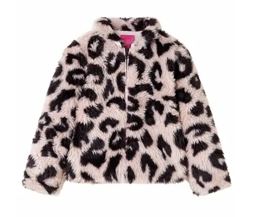 Kunstkarusnahast Laste Mantel, Heleroosa, 92