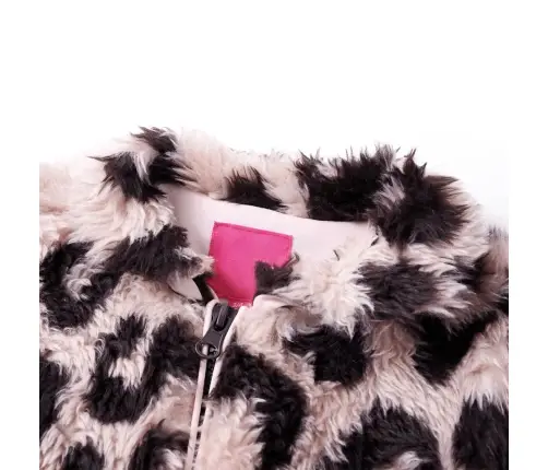 Kunstkarusnahast Laste Mantel, Heleroosa, 92