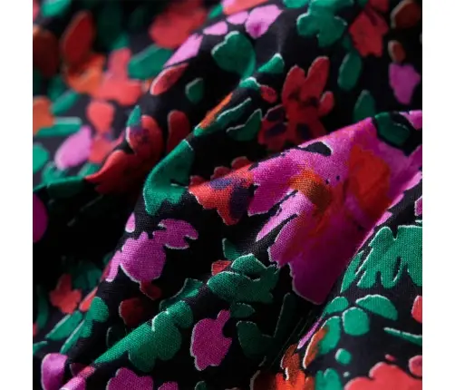 Vaikiška Suknelė Ilgomis Rankovėmis, Ryškiai Rožinė, 92 Dydžio