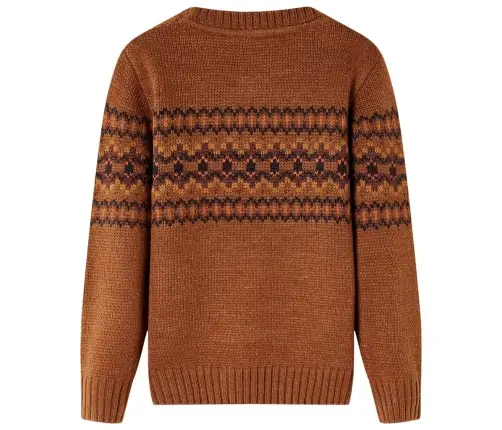 Bērnu Džemperis, Adīts, Sarkanbrūns, 116