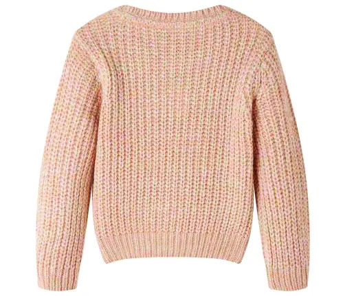 Vaikiškas Megztinis, Švelnios Rožinės Spalvos, Megztas, 140 Dydžio