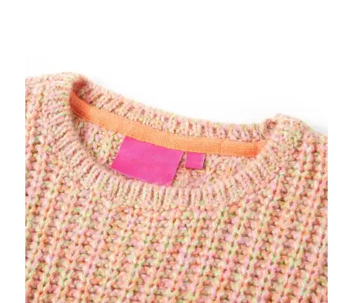 Vaikiškas Megztinis, Švelnios Rožinės Spalvos, Megztas, 140 Dydžio