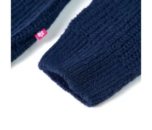 Laste Kampsun, Kootud, Tumesinine, 128