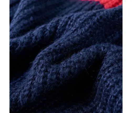 Laste Kampsun, Kootud, Tumesinine, 128