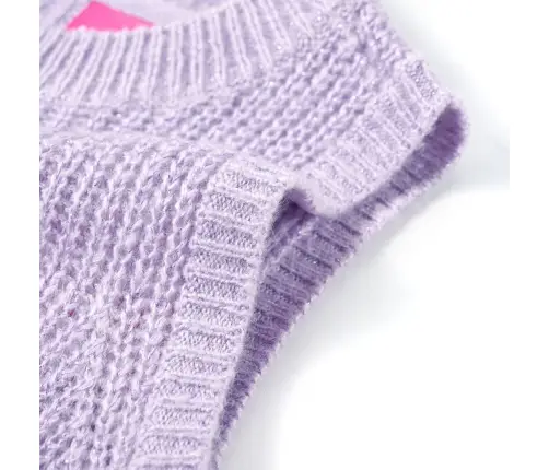 Vaikiškas Megztinis-Liemenė, Šviesiai Alyvinis, Megztas, 92 Dydžio