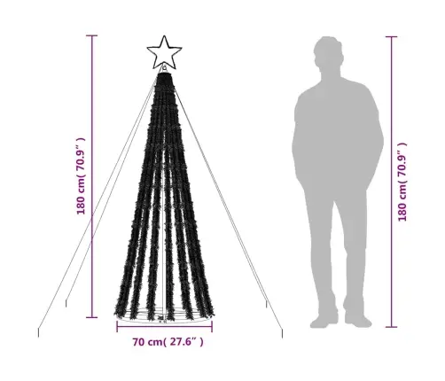 Led Ziemassvētku Eglīte 275 Led Silti Balta 180 Cm Vidaxl Led Ziemassvētku Eglīte 275 Led Silti Balta 180 Cm Vidaxl