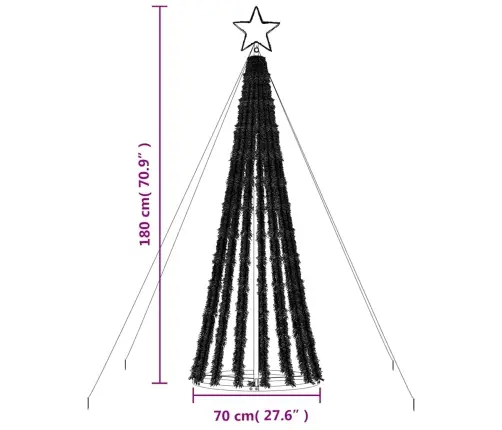 Led Ziemassvētku Eglīte 275 Led Silti Balta 180 Cm Vidaxl Led Ziemassvētku Eglīte 275 Led Silti Balta 180 Cm Vidaxl