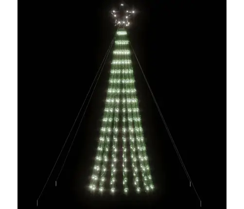 Led Ziemassvētku Eglīte 275 Led Auksti Balts 180 Cm Vidaxl Led Ziemassvētku Eglīte 275 Led Auksti Balts 180 Cm Vidaxl