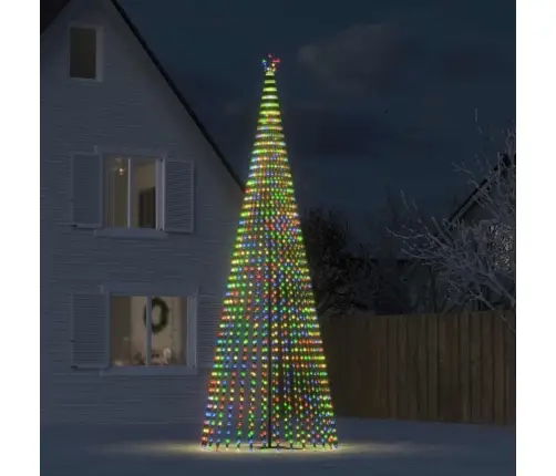 Led Ziemassvētku Eglīte 1544 Led Krāsains 500 Cm Vidaxl Led Ziemassvētku Eglīte 1544 Led Krāsains 500 Cm Vidaxl